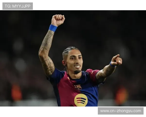 巴萨前锋拉菲尼亚点射连场破门，赛季第6球入账